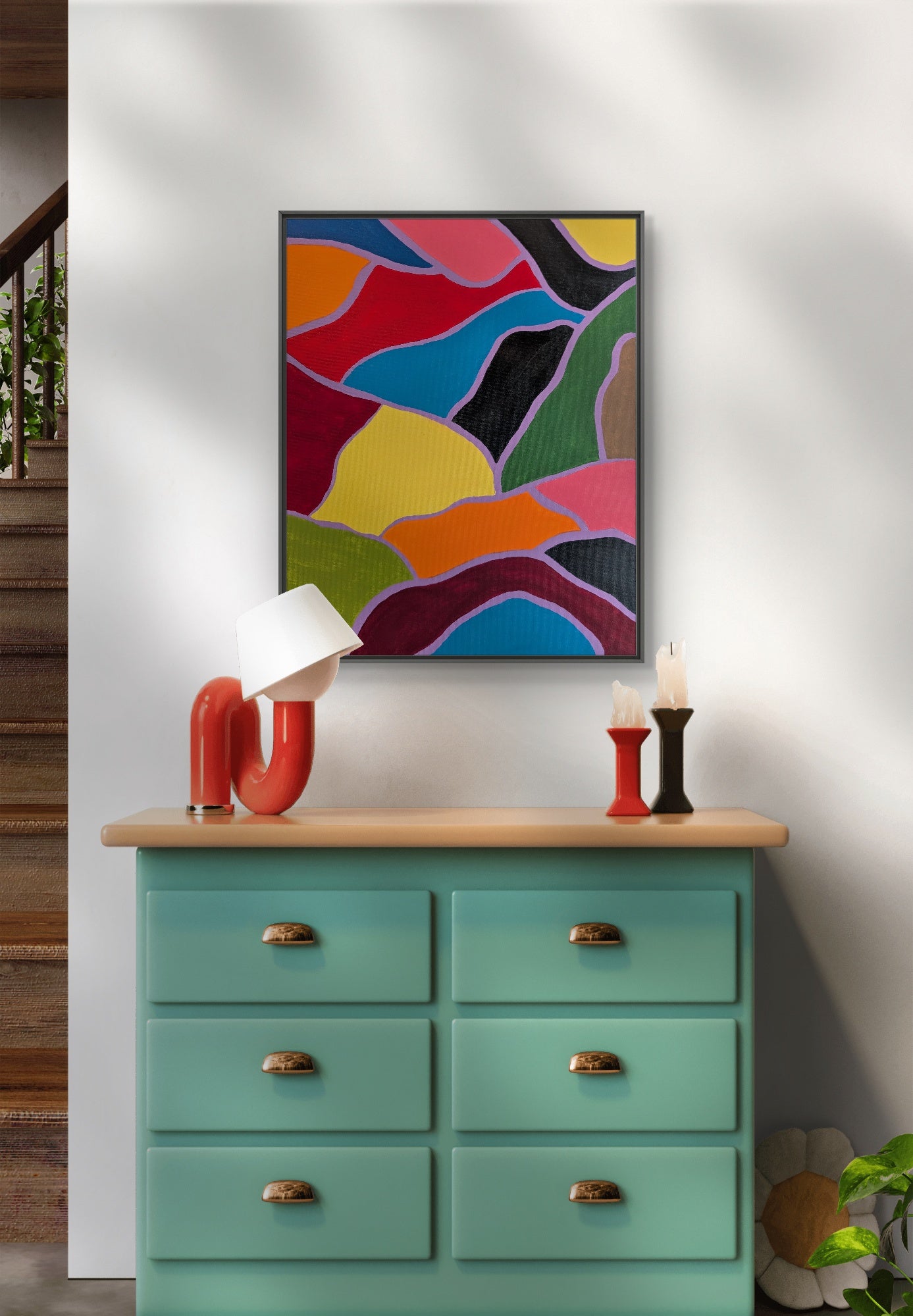 Colour Blocks Making Me Happy